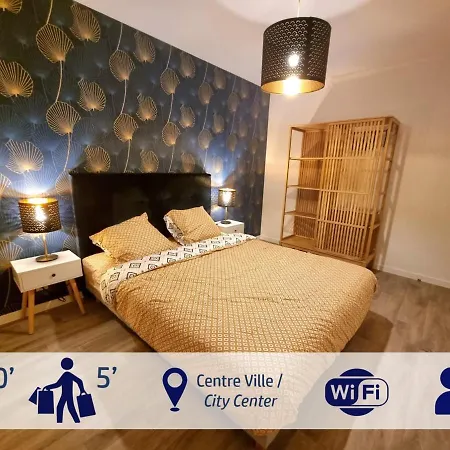***suite Régence * 5min Disney&shopping * New*** Appartement *